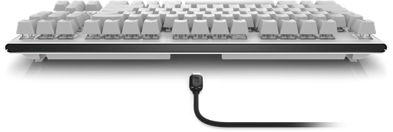 Dell Alienware Tenkeyless Gaming Keyboard AW420K – Lunar Light