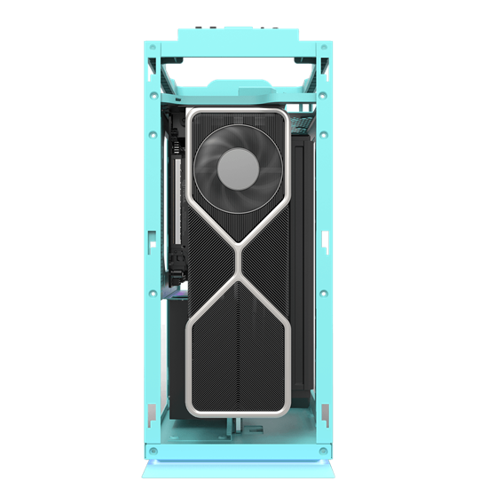 Darkflash DLH21 ITX Tower Green me Light Strip