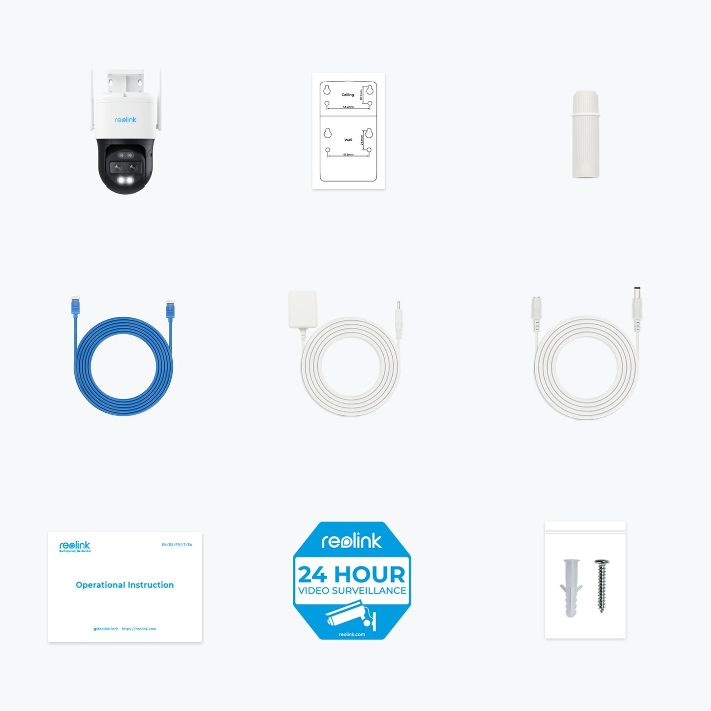 Reolink TrackMix Series W760 4K Kamerë sigurie Wi-Fi për jashtë