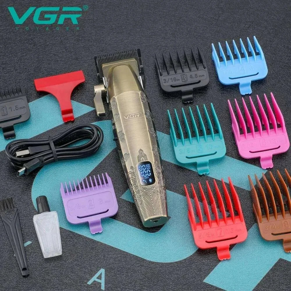 VGR V-036 Makine e madhe Profesionale, 8000 RPM, 200 Minuta, 8 Krehëra – Makinë Qethjeje, pamja 3
