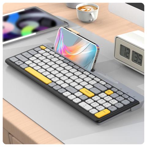 K100 Tastierë Mekanike Wireless me 100 Taste, Bluetooth dhe 2.4G