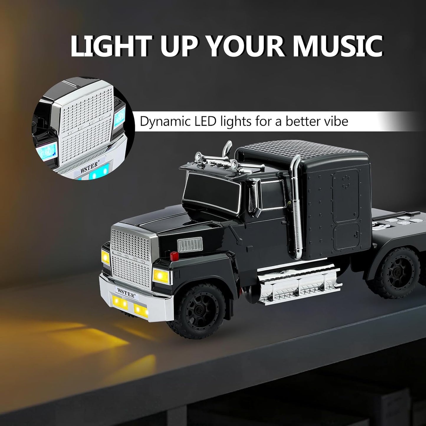 WSTER WS-570 Mikrofon Wireless Karaoke me Bluetooth, Bateri të Integruar dhe Dizajn Portativ