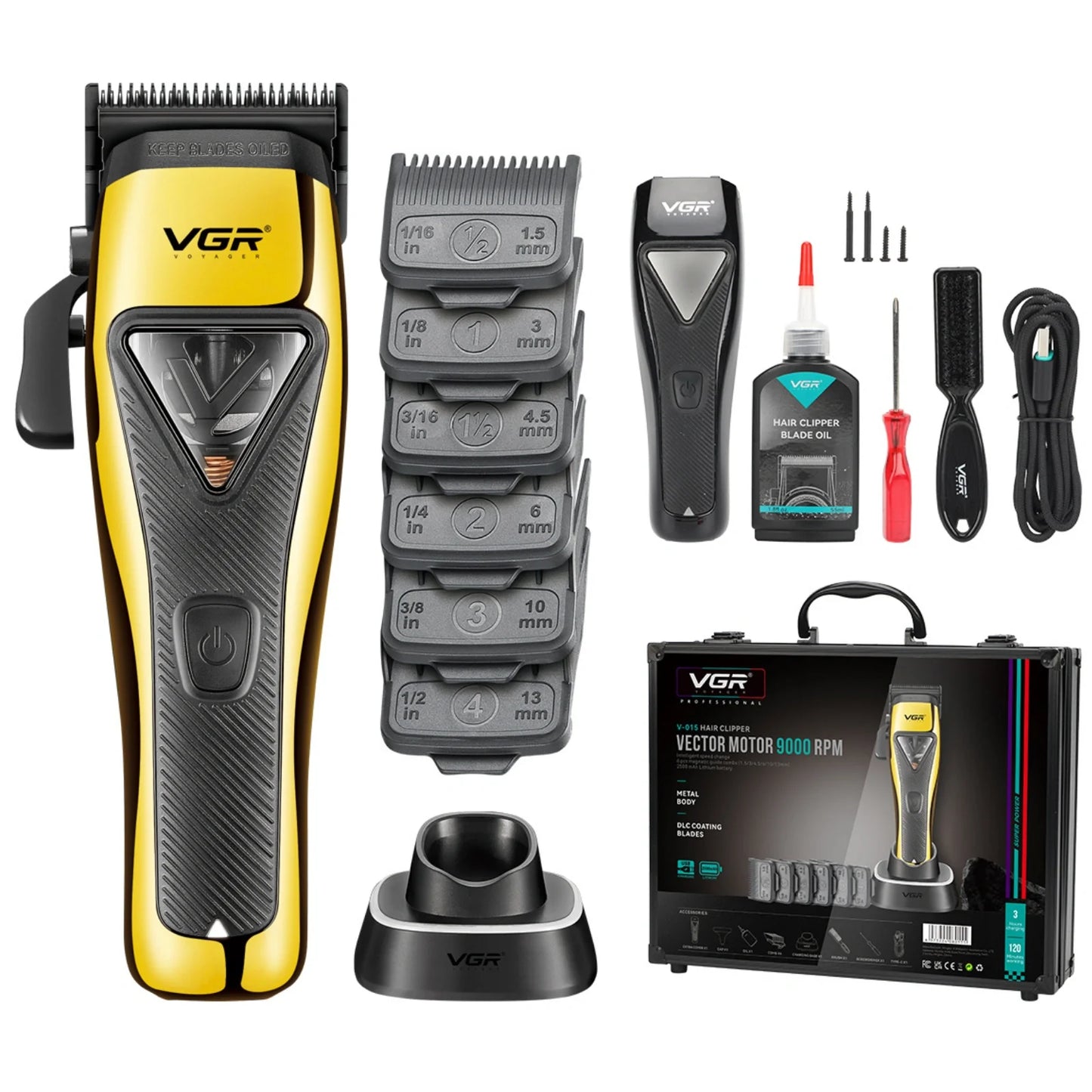 Makina Flokësh VGR V-015 – Profesionale dhe Praktike