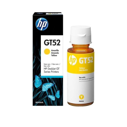 HP GT52 Ink Bottle Yellow, Shishe Boje e Verdhë për Printer HP Ink Tank