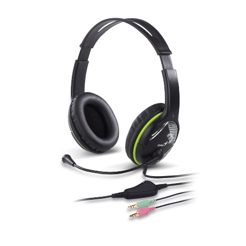 Genius HS-400A kufje headset të gjelbra