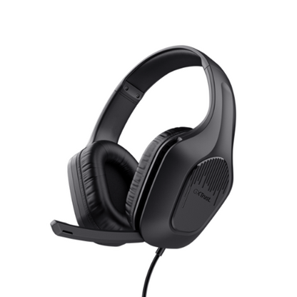 Trust Gaming Headset GXT415 Zirox – Wired, Black