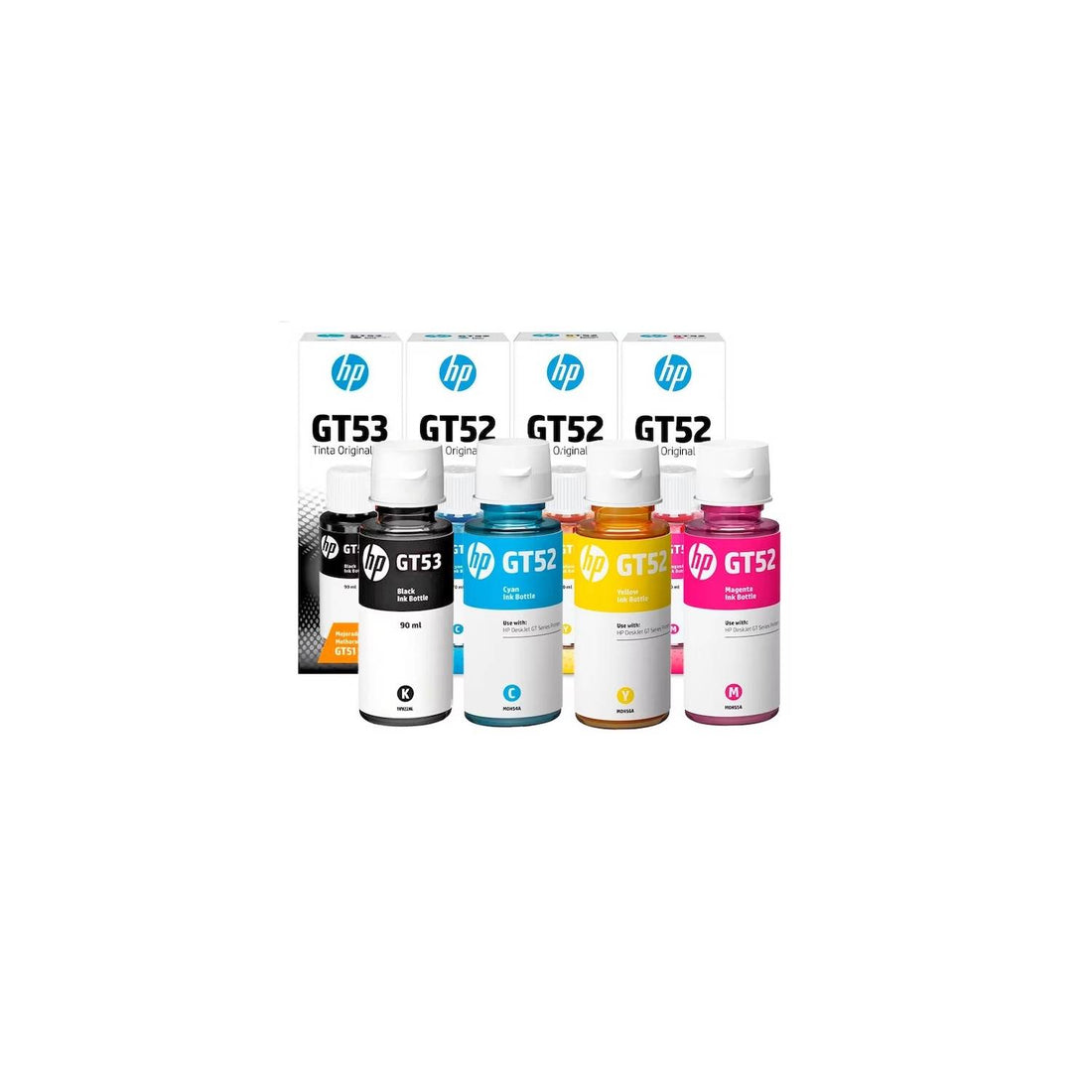 HP GT52 Ink Bottle Magenta, Shishe Boje Magenta për Printer HP Ink Tank, pamja 2