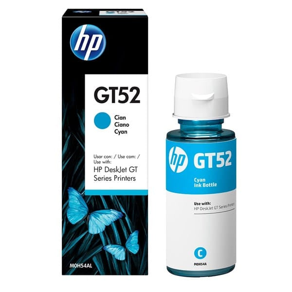 HP Ink GT52, Bottle, Cyan