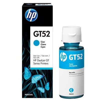HP Ink GT52, Bottle, Cyan