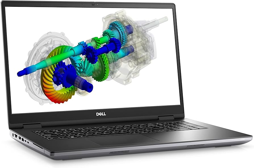 Dell Precision 7770 laptop workstation 17.3", pamja 3