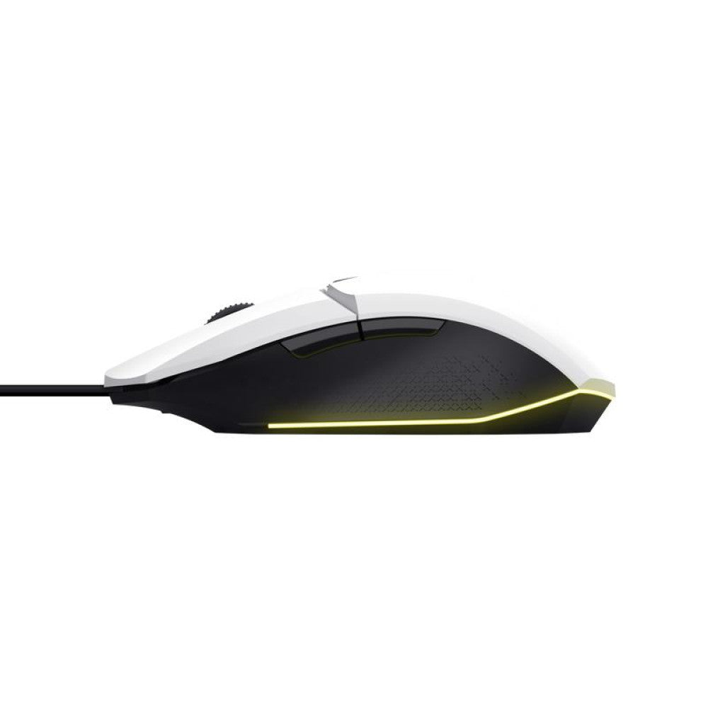 Trust GXT 109W Felox maus gaming i bardhë, pamja 2