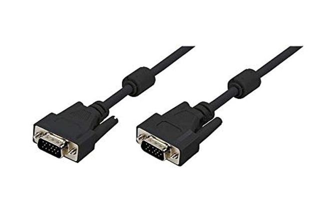 LogiLink kabllo VGA 1.8m e zezë, pamja 2