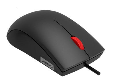 Lenovo 120 Maus me Kabllo (Wired) për Kompjuter, Ngjyrë e Zezë