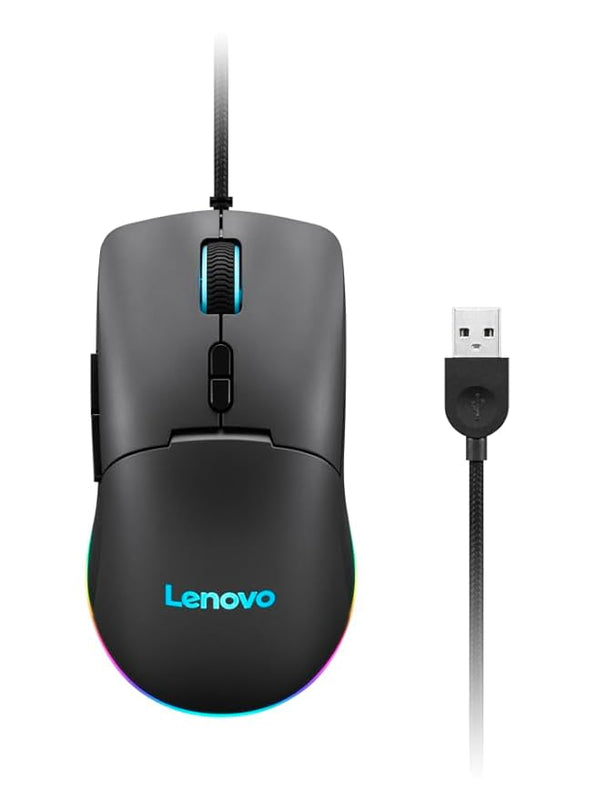 Lenovo M210 Maus Gaming me Ndriçim RGB, Ngjyrë e Zezë