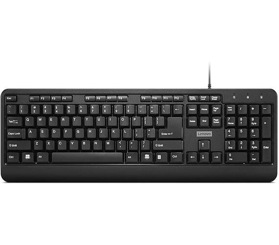 Lenovo 160 tastierë me kabllo e zezë, pamja 3