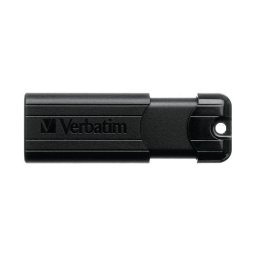 Memorje USB Verbatim PinStripe 32GB e zezë, pamja 2