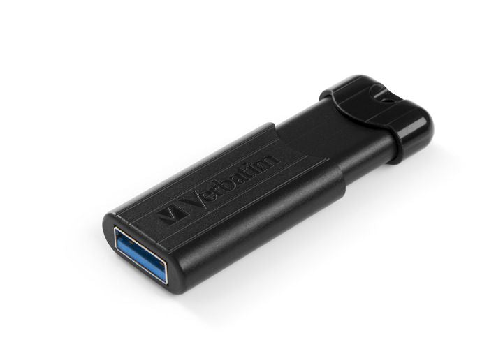 Memorje USB Verbatim PinStripe 64GB e zezë, pamja 2