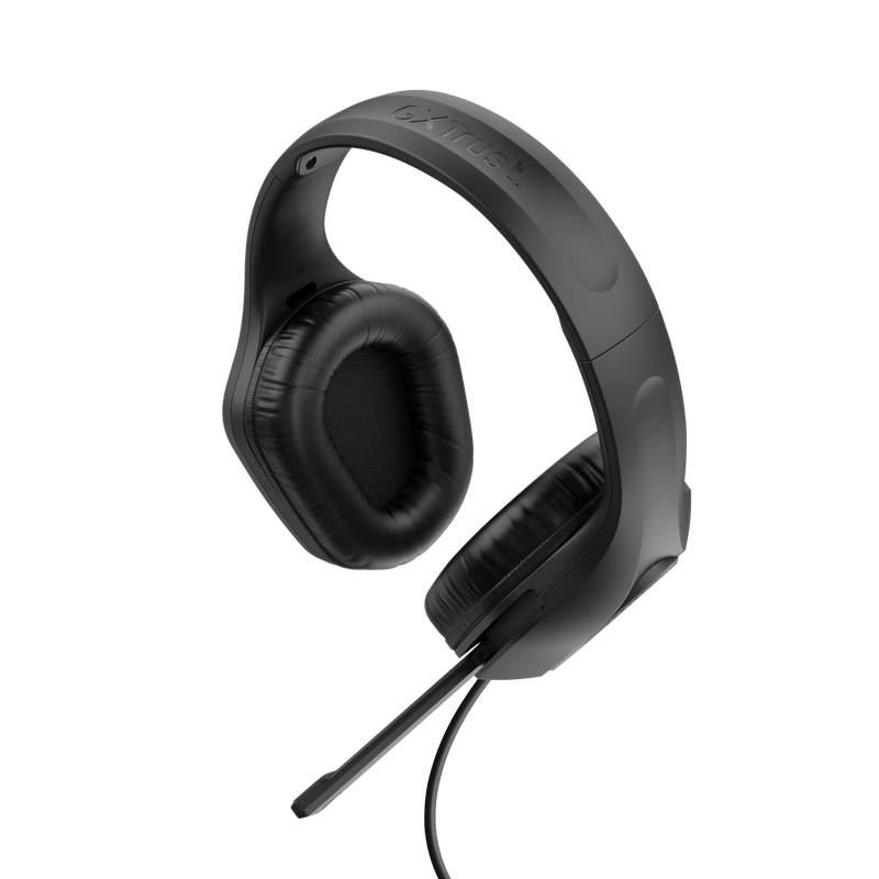Trust GXT 415 Zirox kufje gaming të zeza, pamja 2