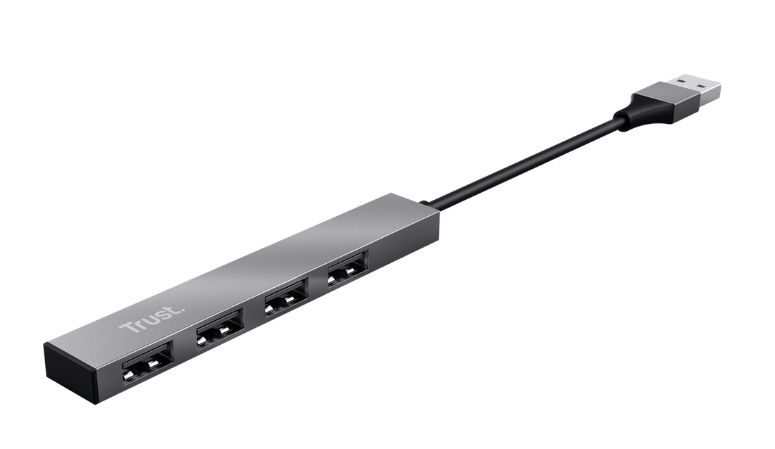 Trust Halyx USB hub mini me 4 porta, pamja 2