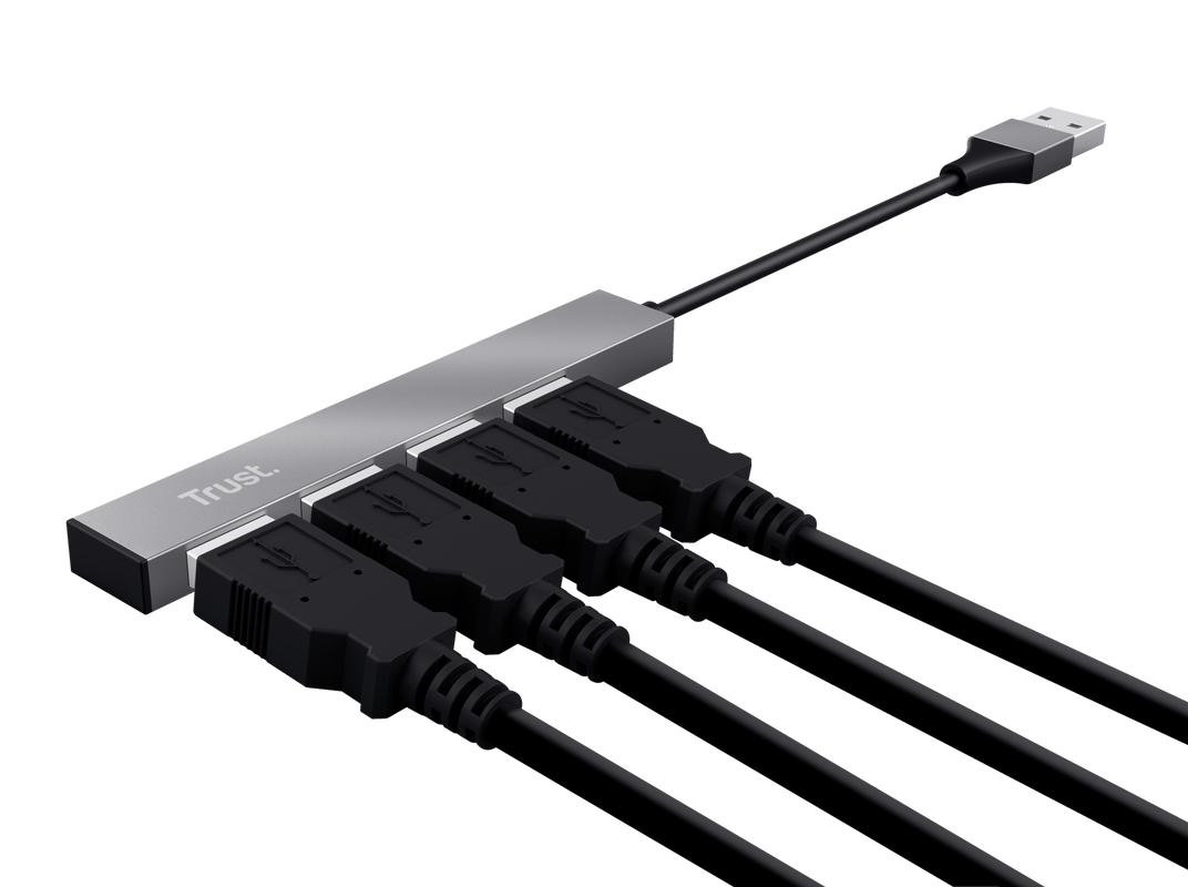 Trust Halyx USB hub mini me 4 porta, pamja 3