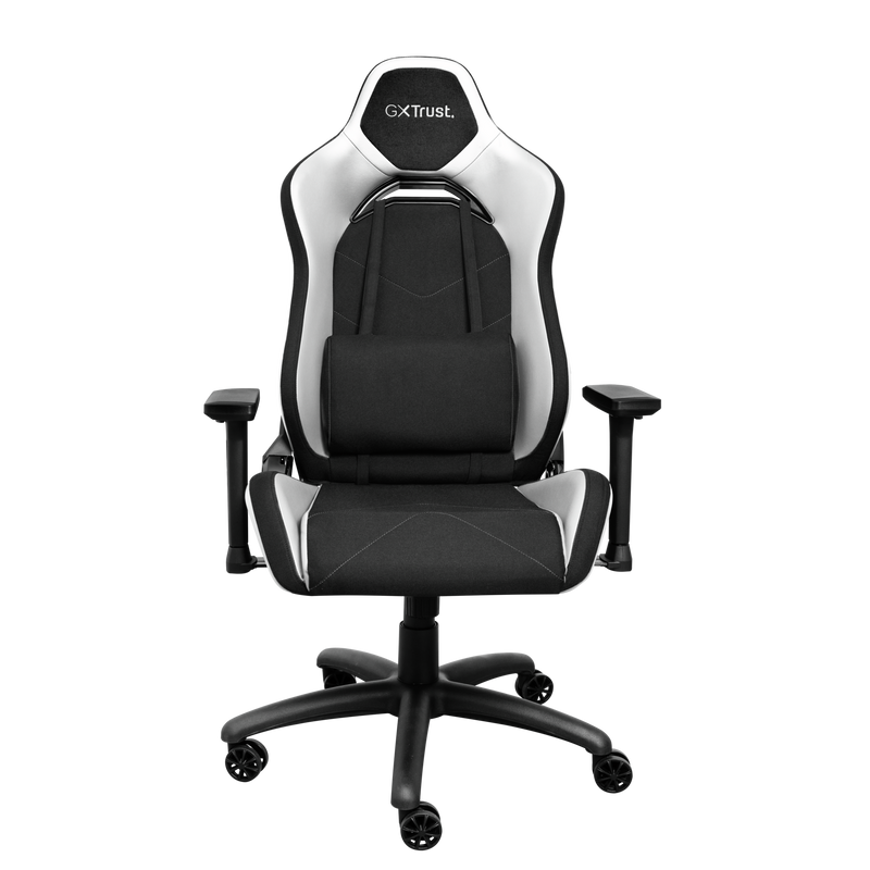 Trust GXT 714W Ruya Gaming Chair, Karrige Gaming Ergonomike dhe Komode, White/Black, pamja 5
