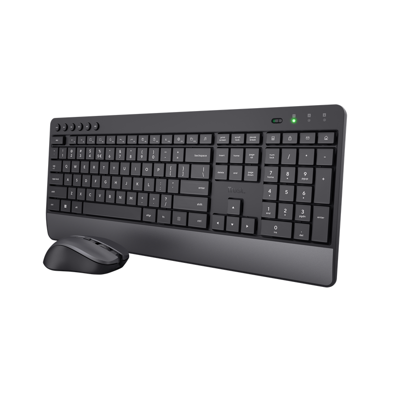 Trust Trezo set tastierë dhe maus wireless