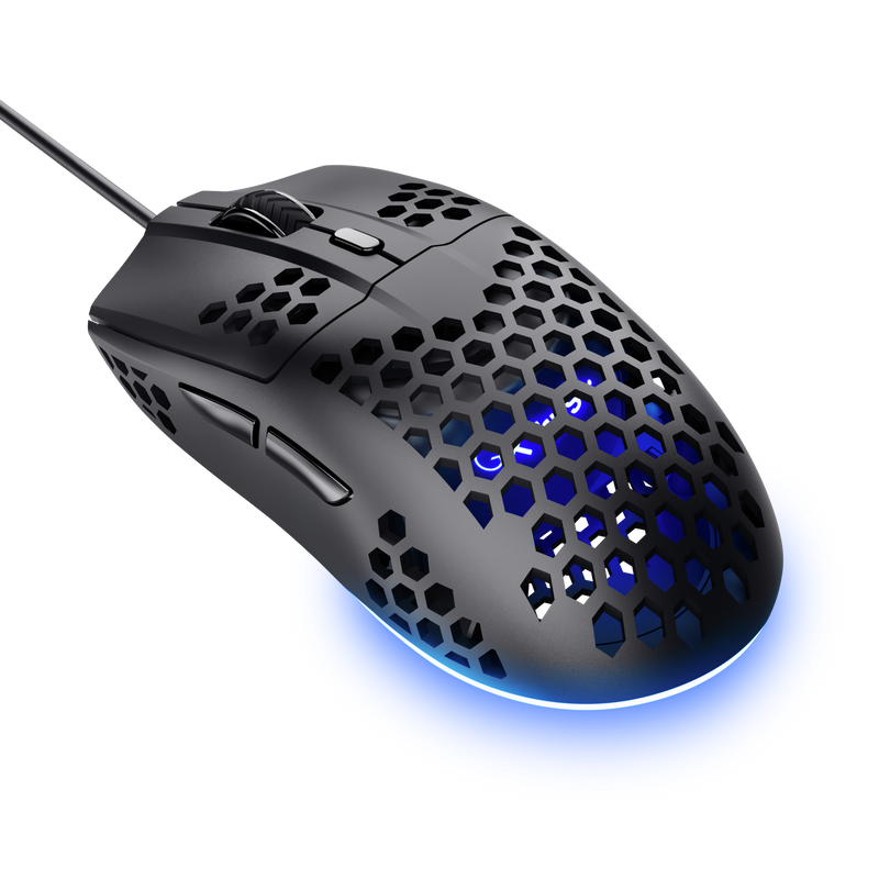 Trust GXT 928 Helox maus gaming RGB i zi, pamja 2