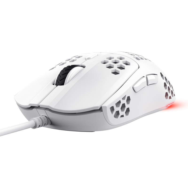 Trust GXT 928W Helox maus gaming RGB i bardhë