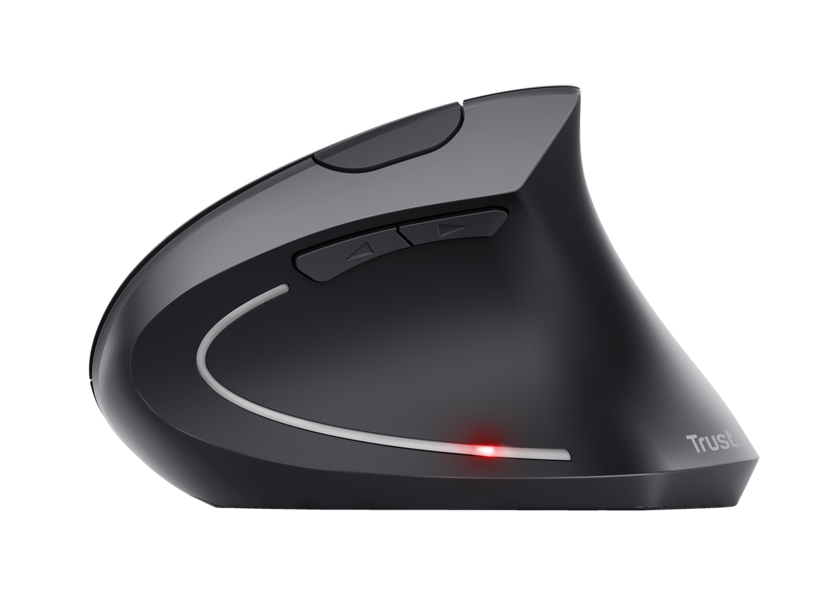 Trust Verto maus wireless ergonomik i zi, pamja 3