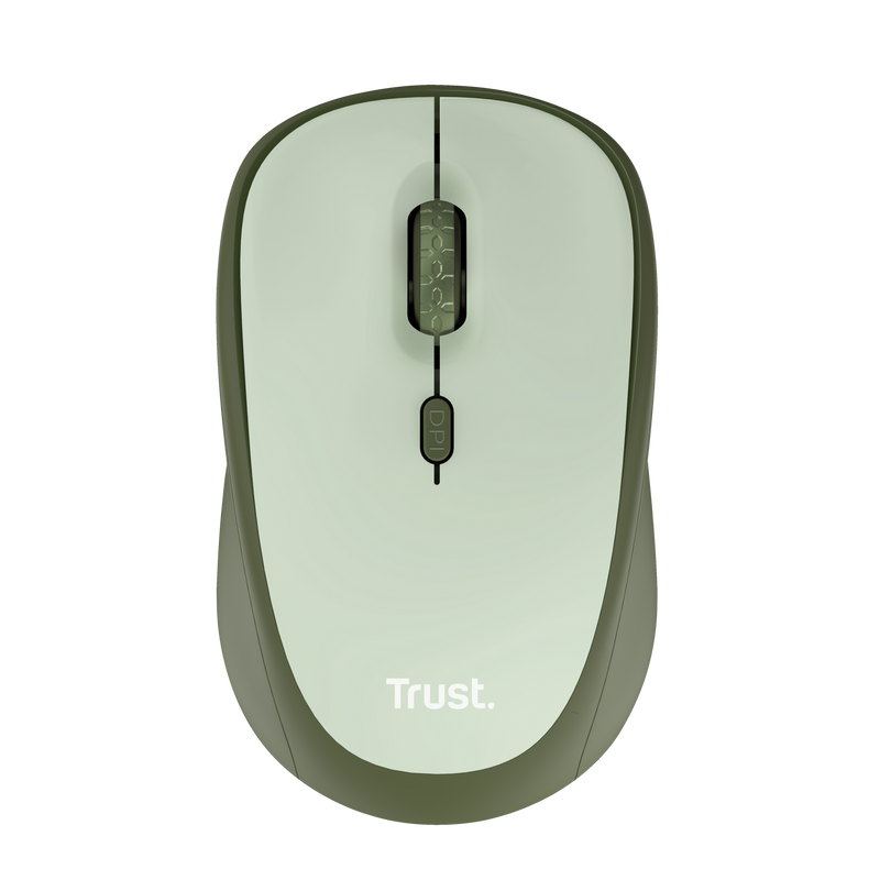 Trust Yvi+ maus wireless i gjelbër, pamja 2
