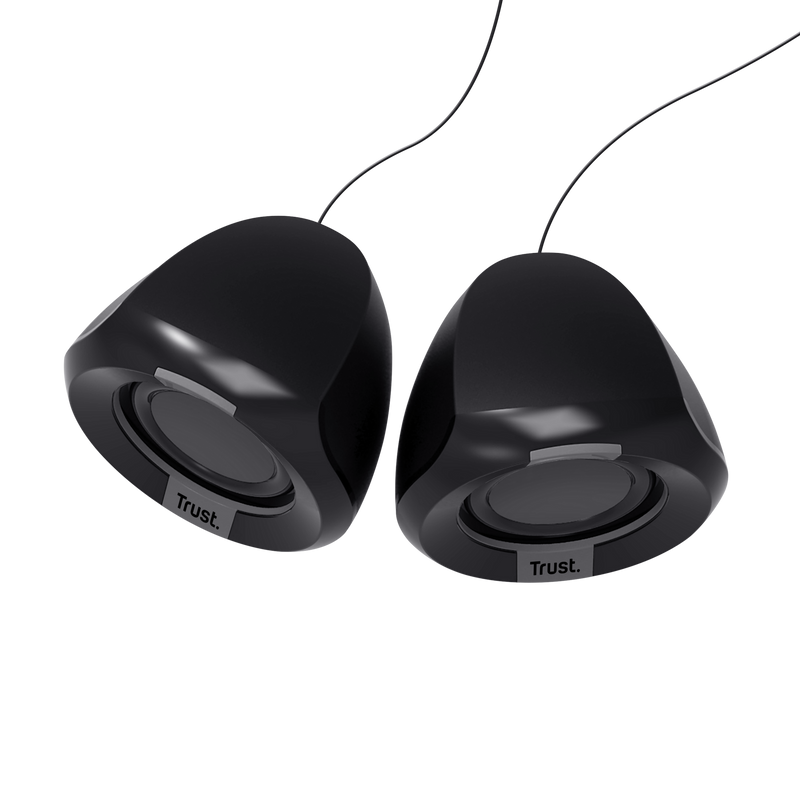 Trust Polo altoparlantë 2.0 USB të zinj, pamja 2