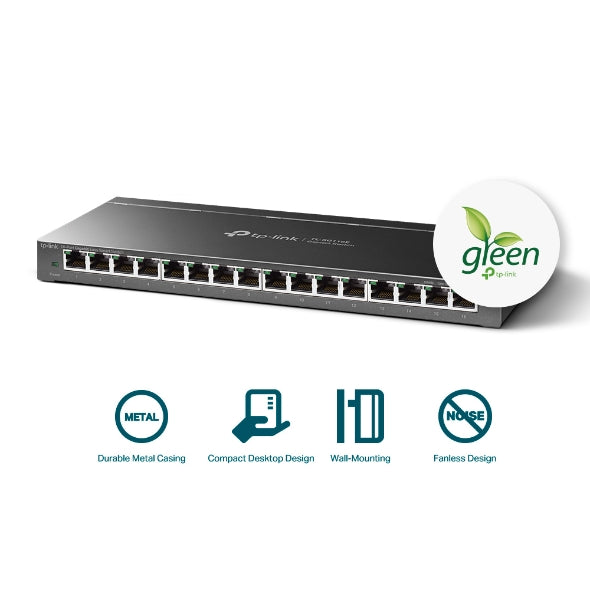 TP-Link TL-SG116E switch 16 porta Gigabit, pamja 2