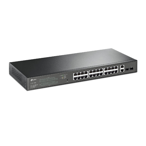 TP-Link TL-SG1428PE switch 28 porta me PoE+, pamja 2