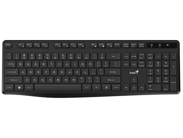 Genius KB-7200 Tastierë Wireless 2.4GHz me Lidhje USB, e Zezë