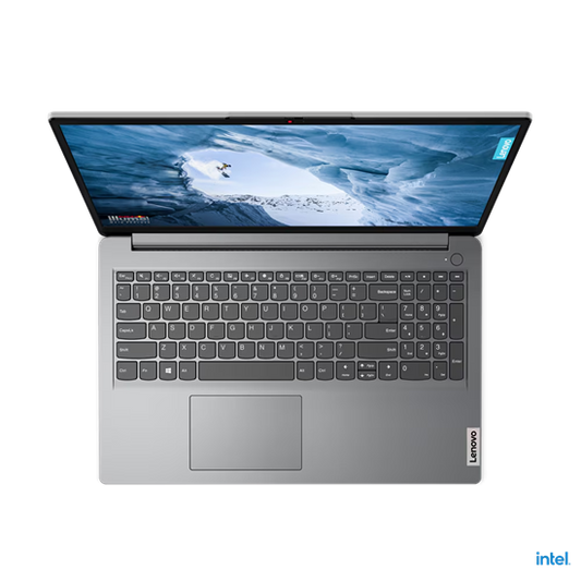 Lenovo IdeaPad 1 15IJL7 15.6 Inch Laptop – Intel Celeron N4500, 8GB RAM, 256GB SSD NVMe, HD Anti-Glare, Wi-Fi 5, FreeDOS, Cloud Grey