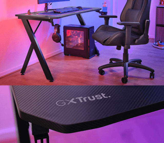 Trust GXT 700 Omnius tavolinë gaming e zezë, pamja 3