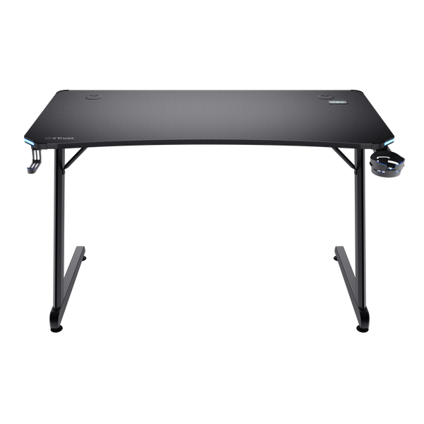 Trust GXT 709 Luminus tavolinë gaming RGB e zezë