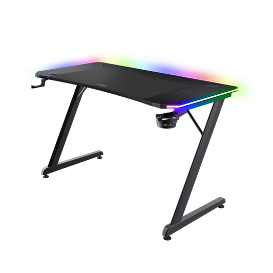 Trust Desk Gaming GXT 710, Luminus Pro RGB, Black
