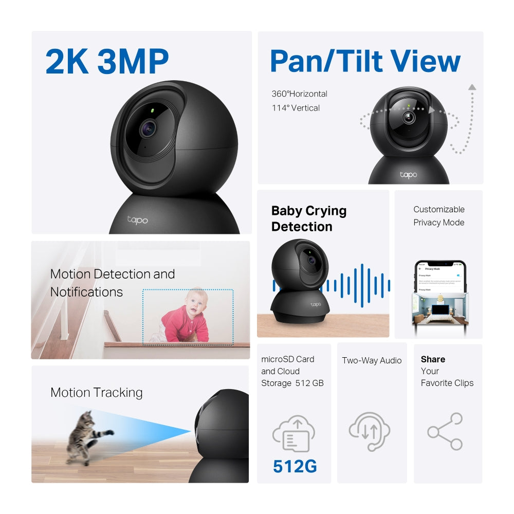 TP-Link Tapo C211 kamerë sigurie Wi-Fi, pamja 3