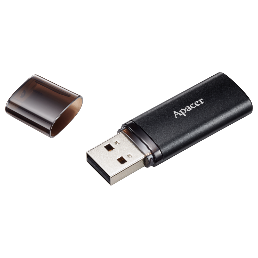 Apacer USB AH25B, 128GB, Flash Drive 3.1, Black