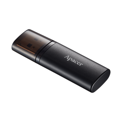 Apacer USB AH25B, 128GB, Flash Drive 3.1, Black