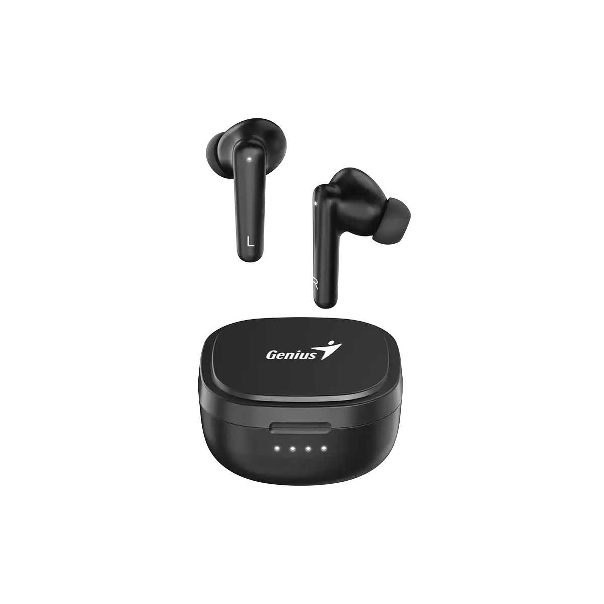 Genius HS-M910BT kufje earbuds Bluetooth të zeza, pamja 2