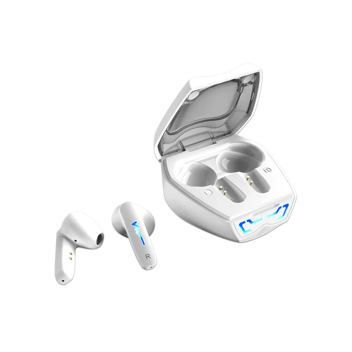 Genius HS-M920BT kufje earbuds Bluetooth të bardha, pamja 3
