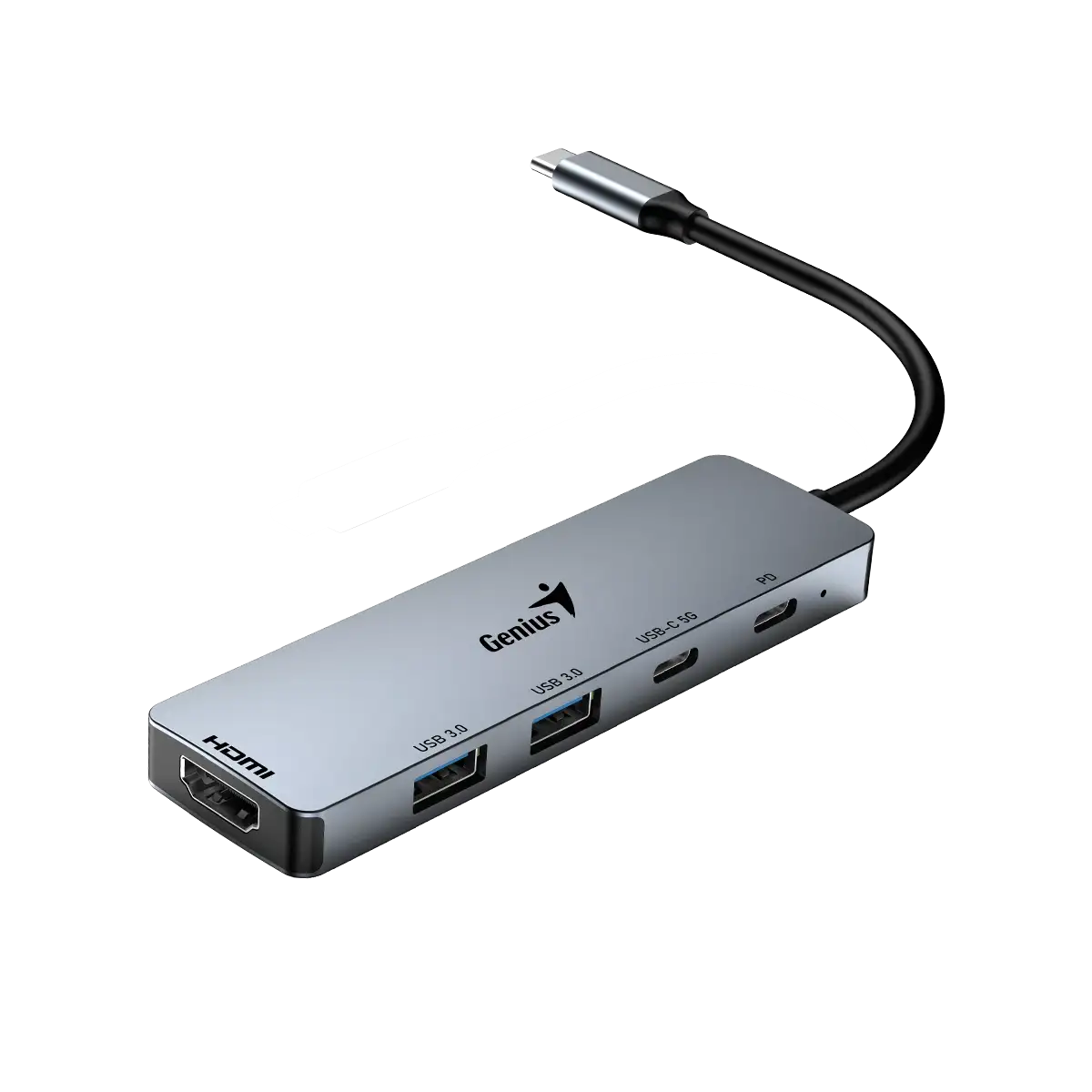 Genius UH-500 hub USB gri