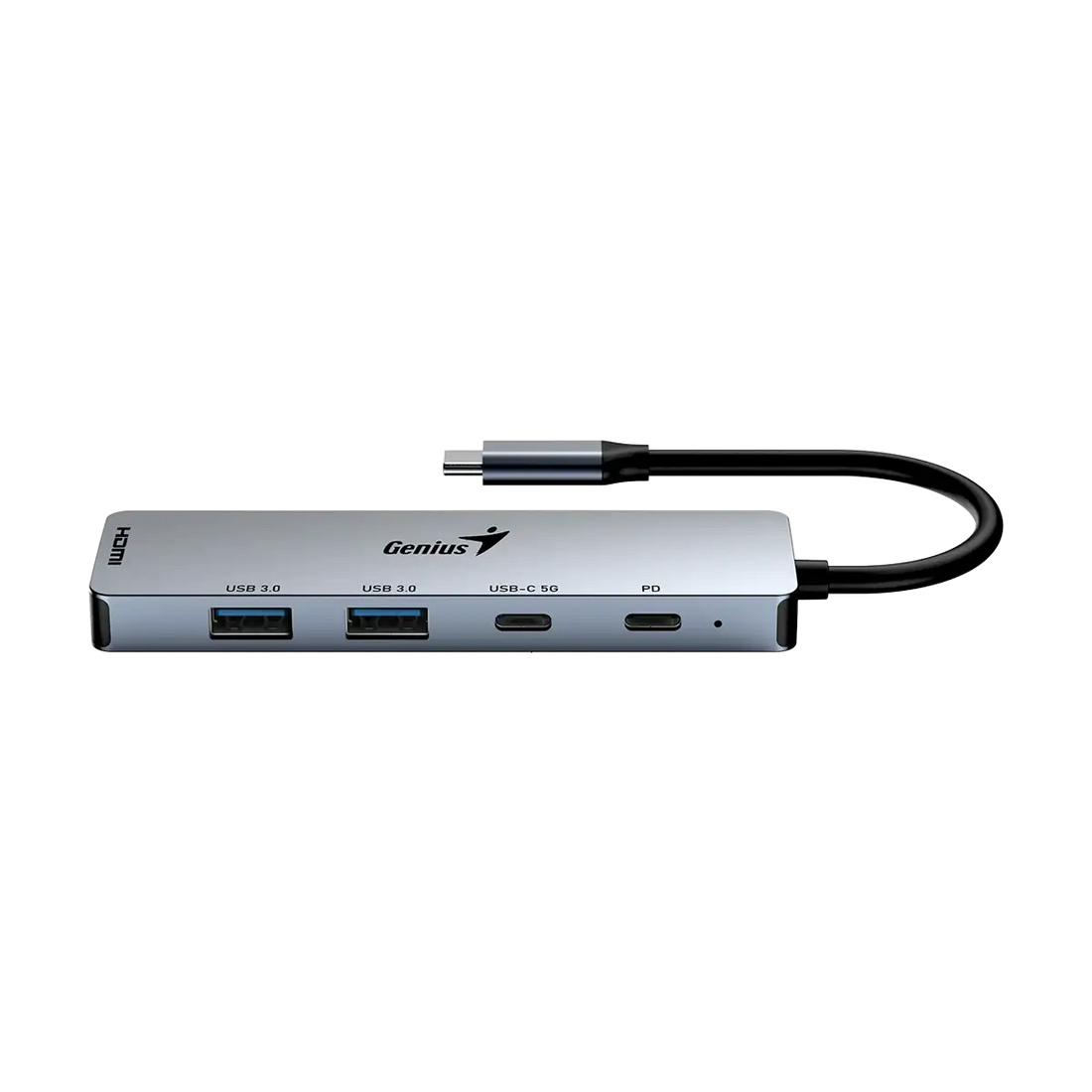 Genius UH-500 hub USB gri, pamja 3