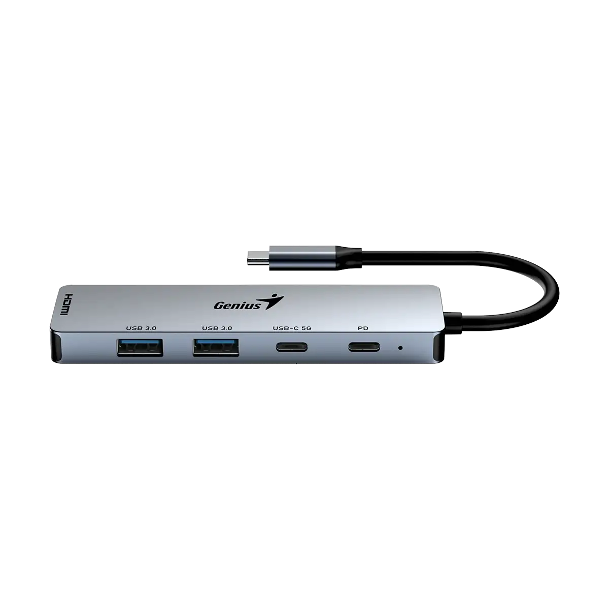 Genius UH-500 hub USB gri, pamja 3