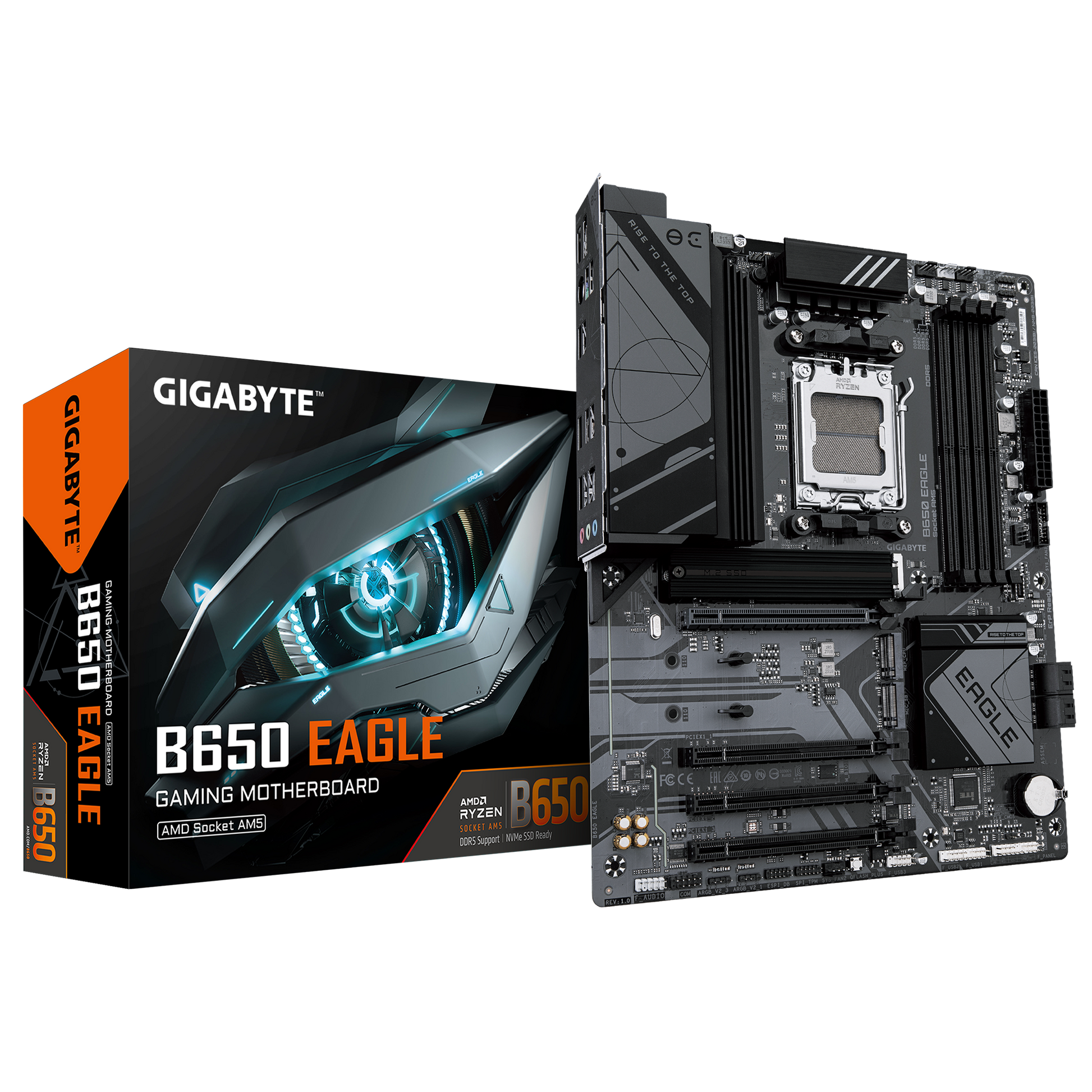 GigaByte MB AMD B650 Chipset, AM5 AMD Ryzen 7000/8