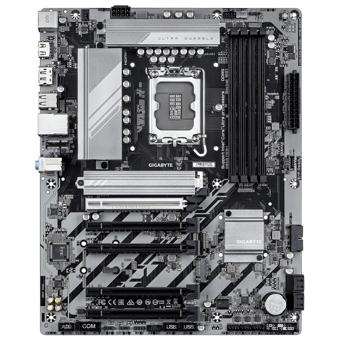 Gigabyte Motherboard, Intel Core Ultra, Lga 1851, Ddr5, Intel Z890 – Komponentë PC, pamja 2