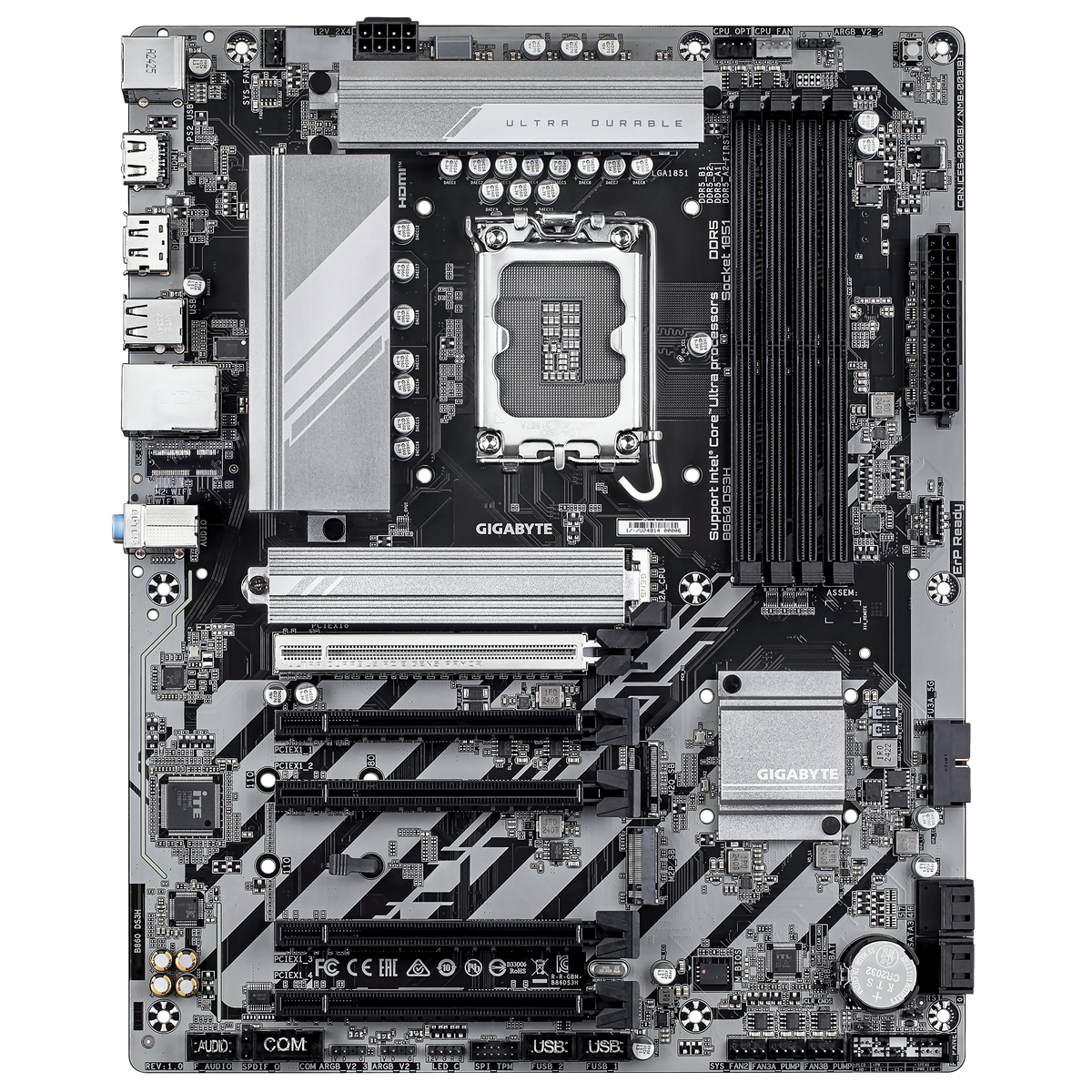 Gigabyte Motherboard, Intel Core Ultra, Lga 1851, Ddr5, Intel Z890 – Komponentë PC, pamja 2