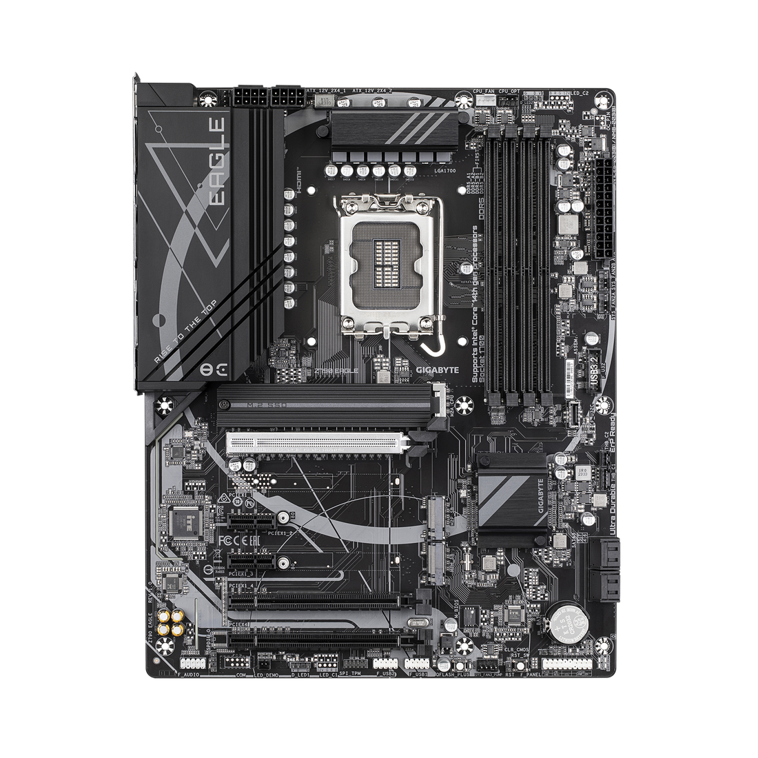 Gigabyte Z790 Motherboard, Lga 1700, Intel Core 14/13/12 Gen, Ddr5 – Komponentë PC, pamja 2